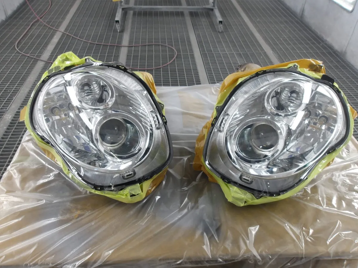 ヘッドライト黄ばみ