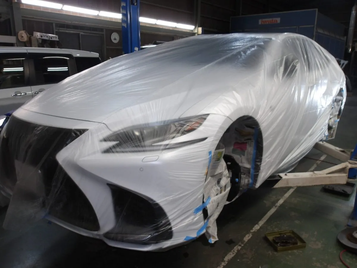 レクサスLS ブレーキキャリパー塗装